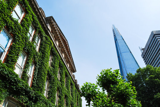 The Shard and Guy's Hospital, London