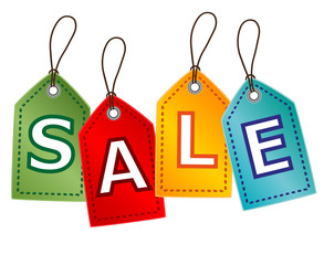 Sale Tags, vector