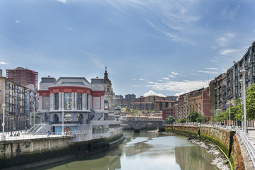 Obraz premium Views of Bilbao, Bizkaia, Basque country, Spain.