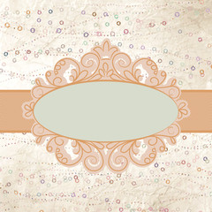 Valentine card with heart. And also includes EPS 8