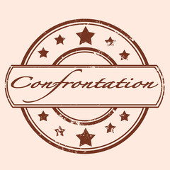 confrontation stamp