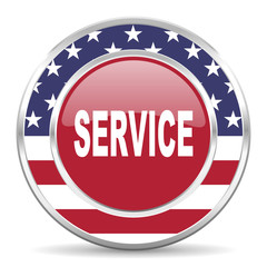 service american icon, usa flag