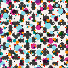 abstract geometric pattern background, with circles
