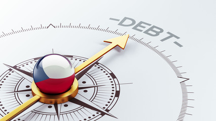 Czech Republic Debt Concept