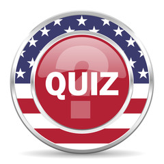 quiz american icon, usa flag