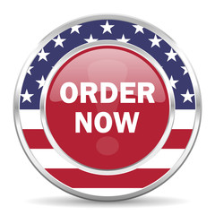 order now american icon, usa flag