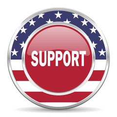 support american icon, usa flag