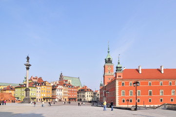 Fototapeta na wymiar Royal Castle in Warsaw, Poland