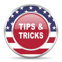tips tricks american icon, usa flag