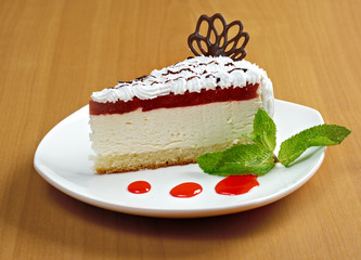 Fresh cheesecake