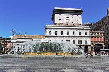 Genua Piazza de Ferrari