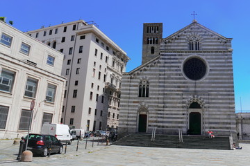 Naklejka premium Genua Santo Stefano