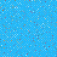 Polka dots colorful abstract pattern. EPS 8