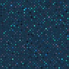 Polka dots colorful abstract pattern. EPS 8