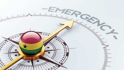 Ghana Emergency Concept