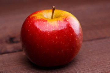 red ripe apple