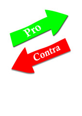 Pfeile Pro und Contra