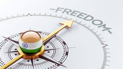 India Freedom Concept
