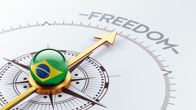 Brazil Freedom Concept