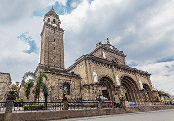 Fototapeta na wymiar Manila Cathedral