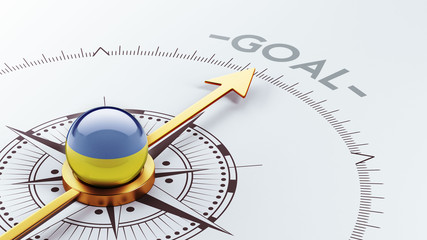 Ukraine Goal Concept