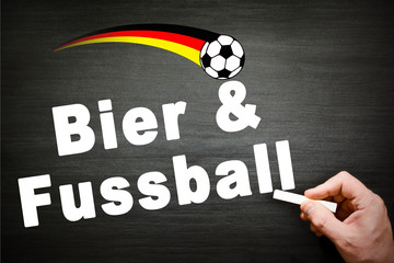 Bier und Fussball