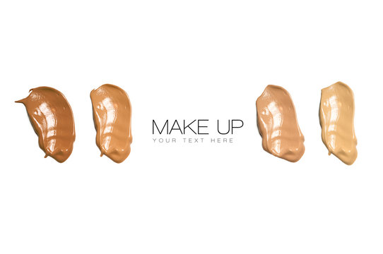 Color Swatches Foundation Makeup