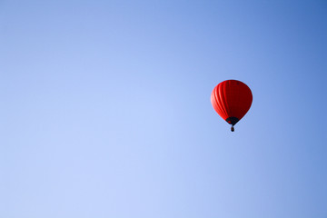 Red Hot Air Balloon Sky