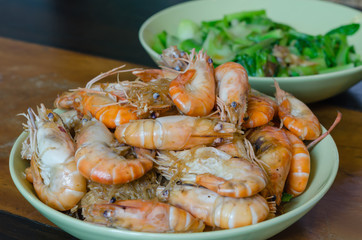 asian baked shrimp