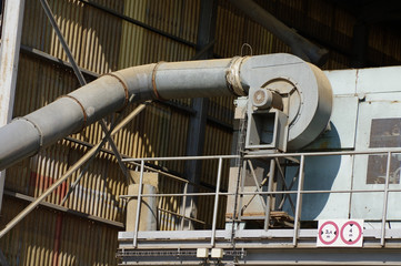 silo agriculture interior detail