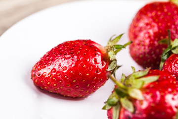 Fresh strawberries