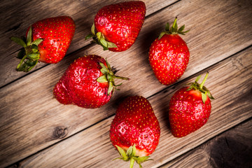 Fresh strawberries