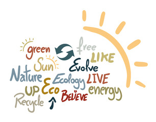 Fototapeta premium Eco sun