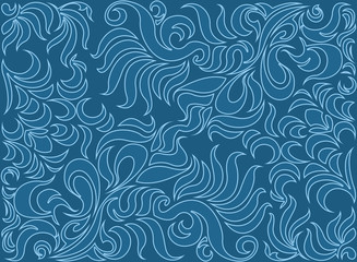 Blue pattern abstract background