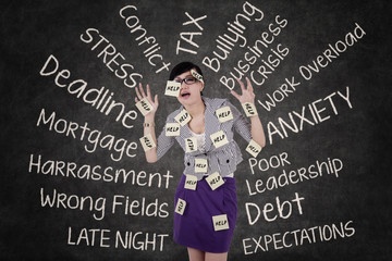 Anxious woman need help