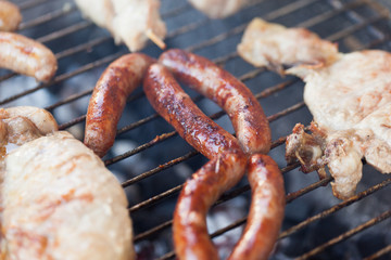 Tasty grilled meat