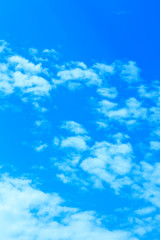 Fototapeta na wymiar Clouds on blue sky