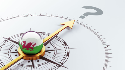 Wales Question Mark Concept