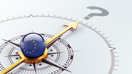 European Union Question Mark Concept