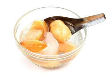 sweet zalacca with syrup