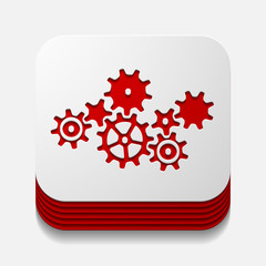 square button: cogwheel