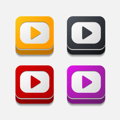 square button: start