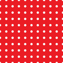 Rotes P&uuml;nktchenmuster nahtlos wiederholbar / fortsetzbar