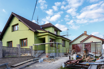 Construction or repair of the rural house