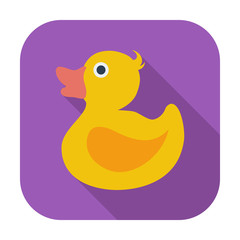 Duck flat icon