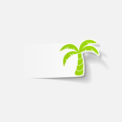 realistic design element: palm