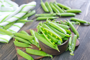 Obraz premium green peas