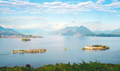 Les &icirc;les Borrom&eacute;es sur le Lac Majeur