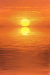 Sunrise over Florida Bay