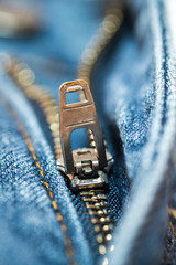 Blue Jean zipper